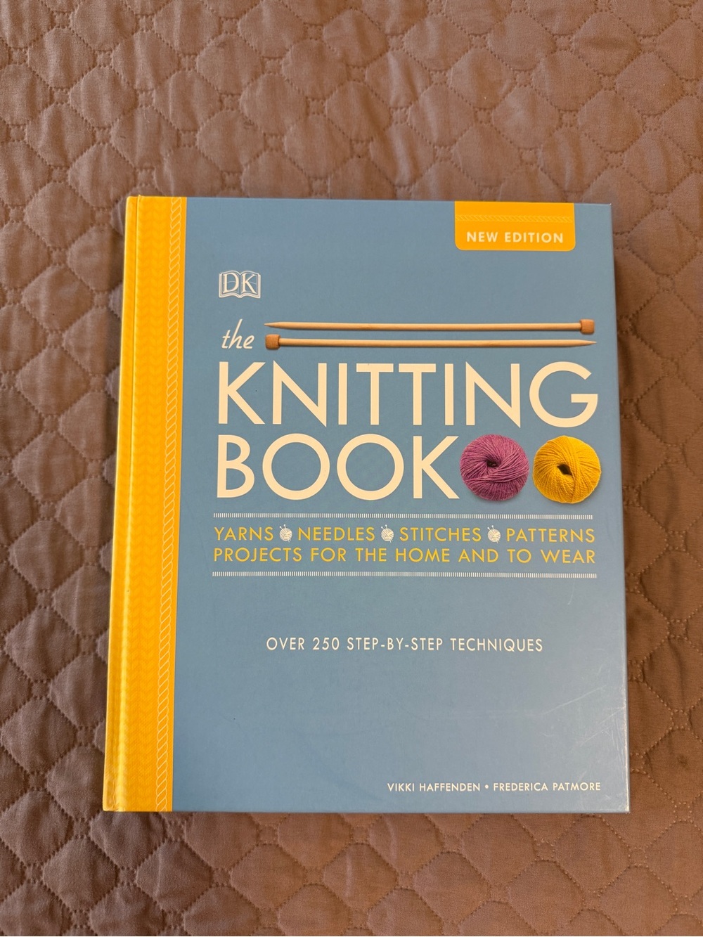 DK The Knitting Book Hardcover | Complete Step-by-Step Knitting Guide